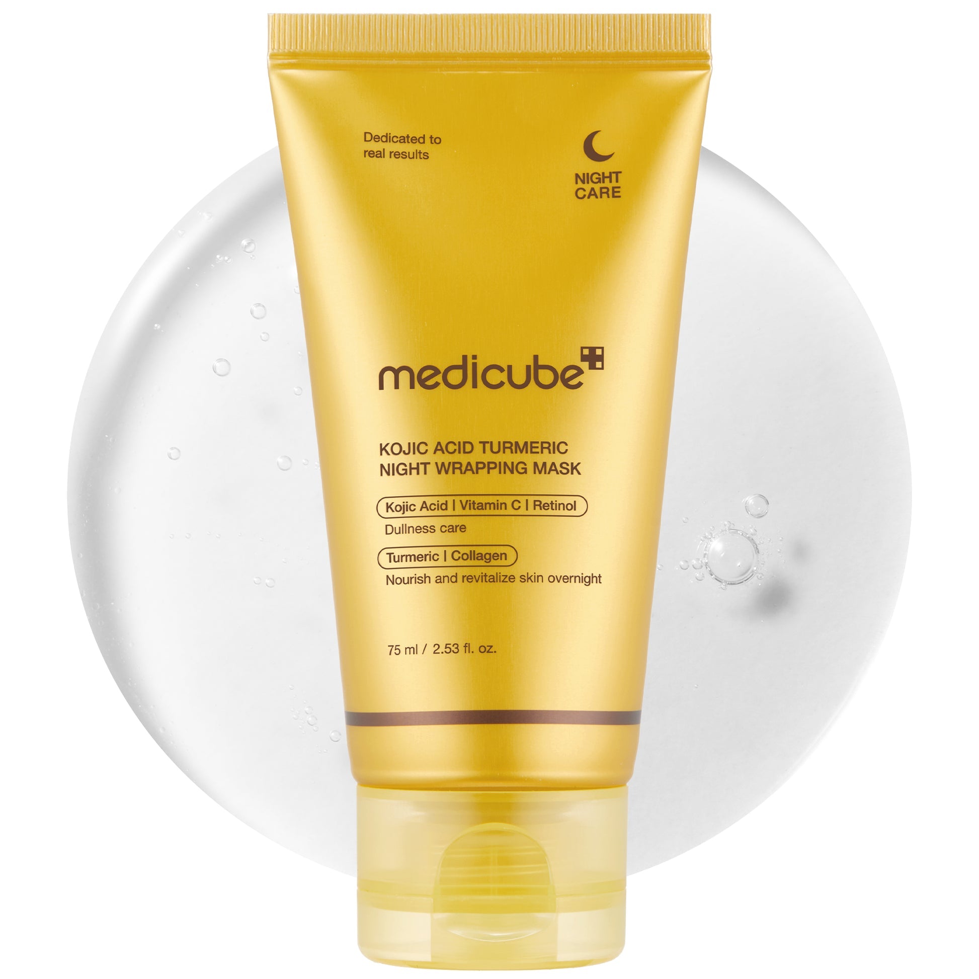 medicube - Kojic Acid Turmeric Overnight Wrapping Mask