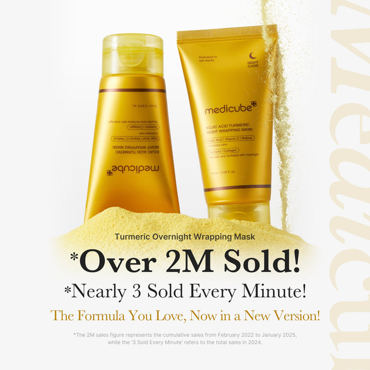 medicube - Kojic Acid Turmeric Overnight Wrapping Mask