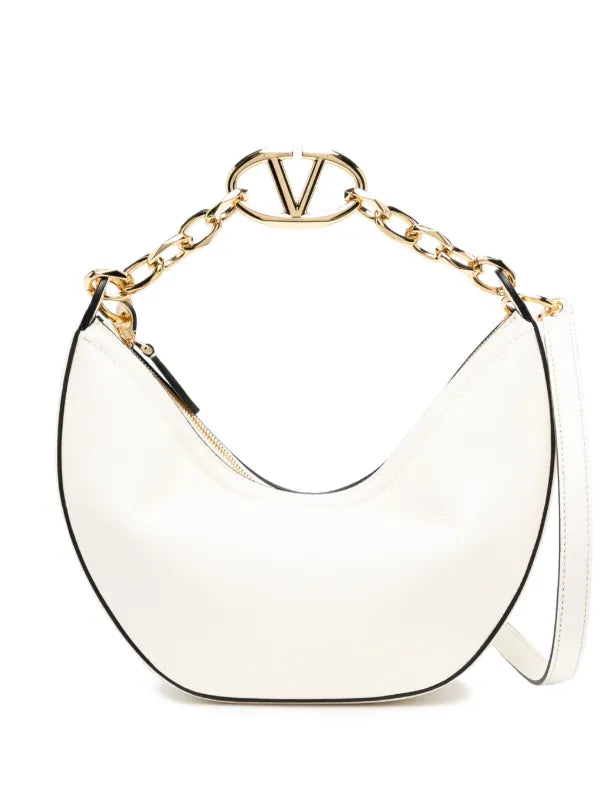 Valentino Garavani Small VLogo Moon Shoulder Bag