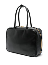 Load image into Gallery viewer, Miu Miu logo-embossed leather shoulder bag