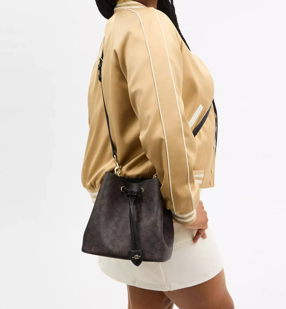 Coach Rowan Bucket Bag In Signature Canvas