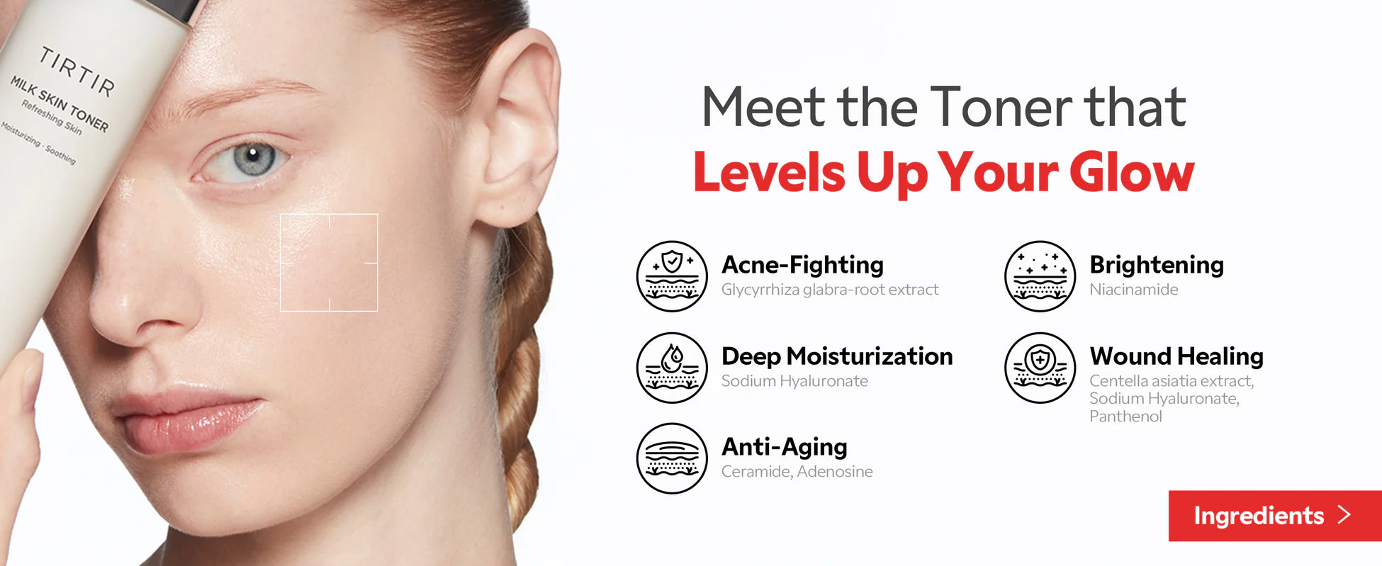 TIRTIR - Milk Skin Toner Mini