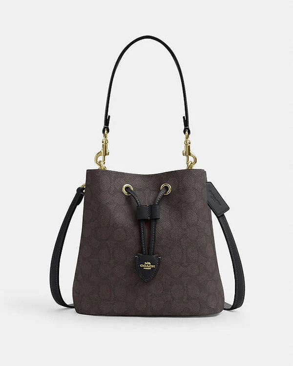 Coach Rowan Bucket Bag In Signature Canvas