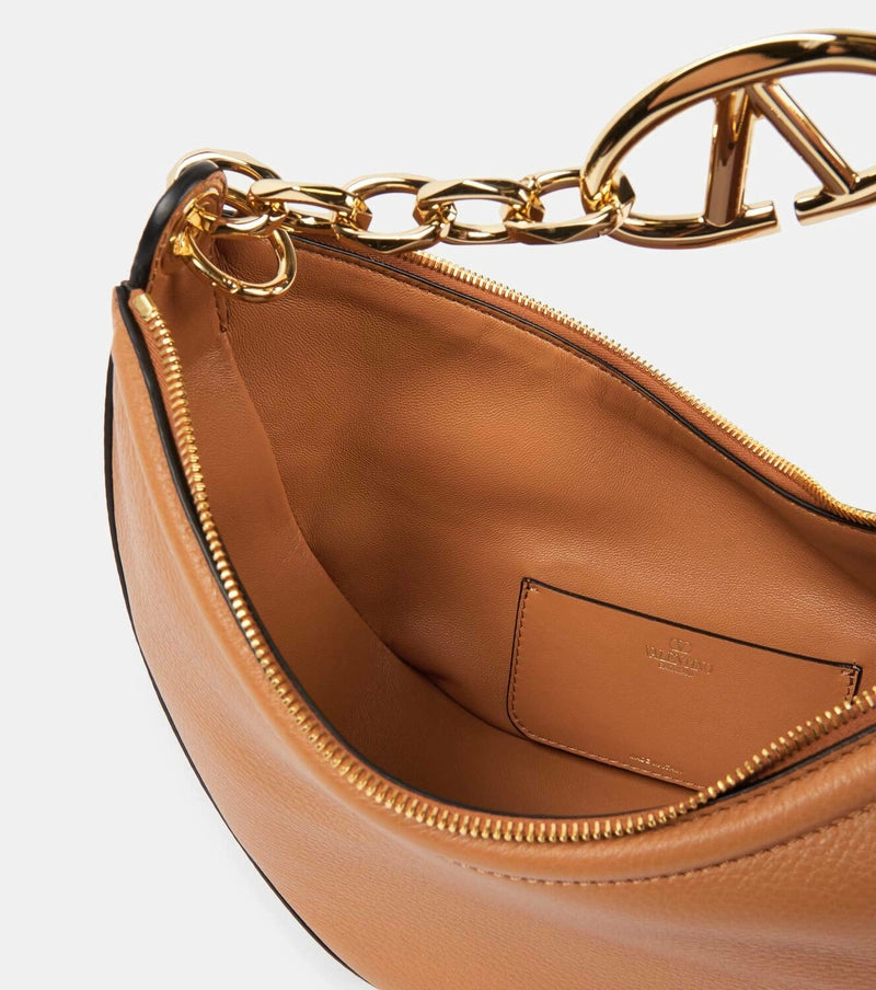 Valentino Garavani Small VLogo Moon Shoulder Bag