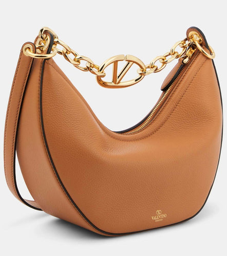 Valentino Garavani Small VLogo Moon Shoulder Bag
