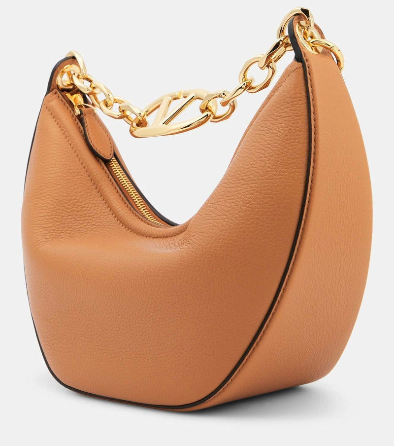 Valentino Garavani Small VLogo Moon Shoulder Bag