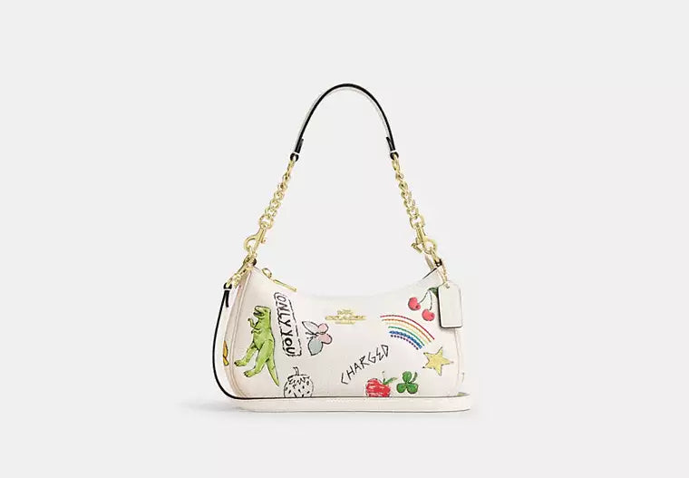 COACH Teri Shoulder Bag With Sketch Print