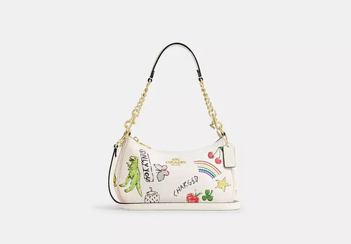 COACH Teri Shoulder Bag With Sketch Print