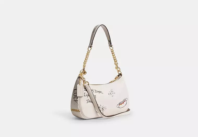COACH Teri Shoulder Bag With Sketch Print