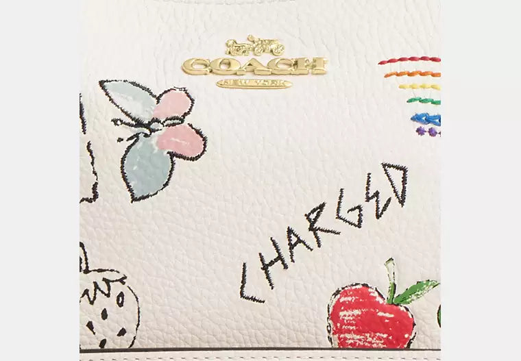 COACH Teri Shoulder Bag With Sketch Print