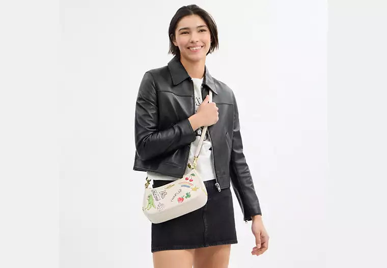 COACH Teri Shoulder Bag With Sketch Print