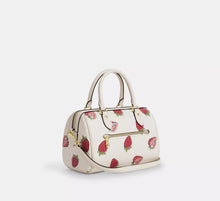 Load image into Gallery viewer, Coach Rowan Satchel Bag With Strawberry Print
