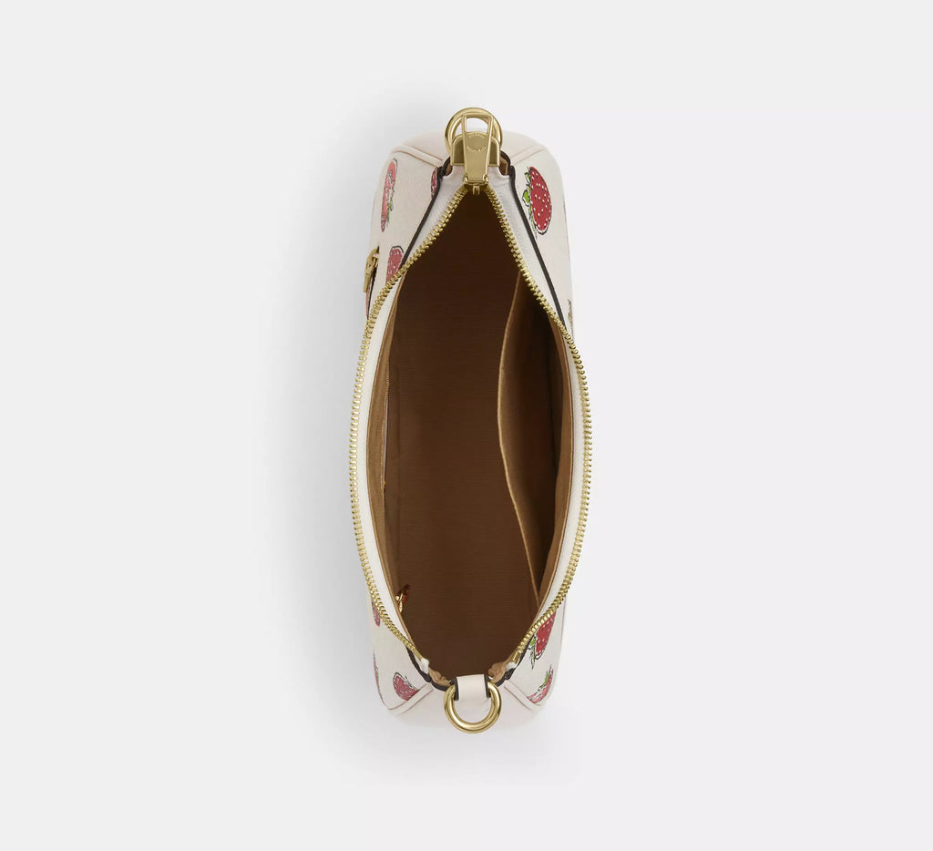 Coach Teri Hobo Bag With Strawberry Print