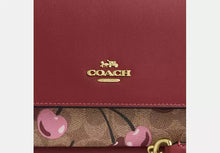 Load image into Gallery viewer, Klare Crossbody Bag In Signature Canvas With Cherry Print (without charm)