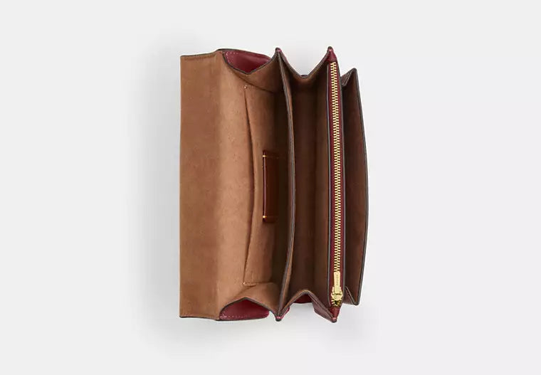 Klare Crossbody Bag In Signature Canvas With Cherry Print (without charm)