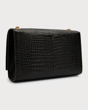 Load image into Gallery viewer, YSL KATE MEDIUM TASSEL BAG IN CROCODILE-EMBOSSED LEATHER