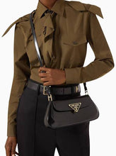 Load image into Gallery viewer, Prada Cleo Patent-leather Shoulder Bag in Red Lyst UK