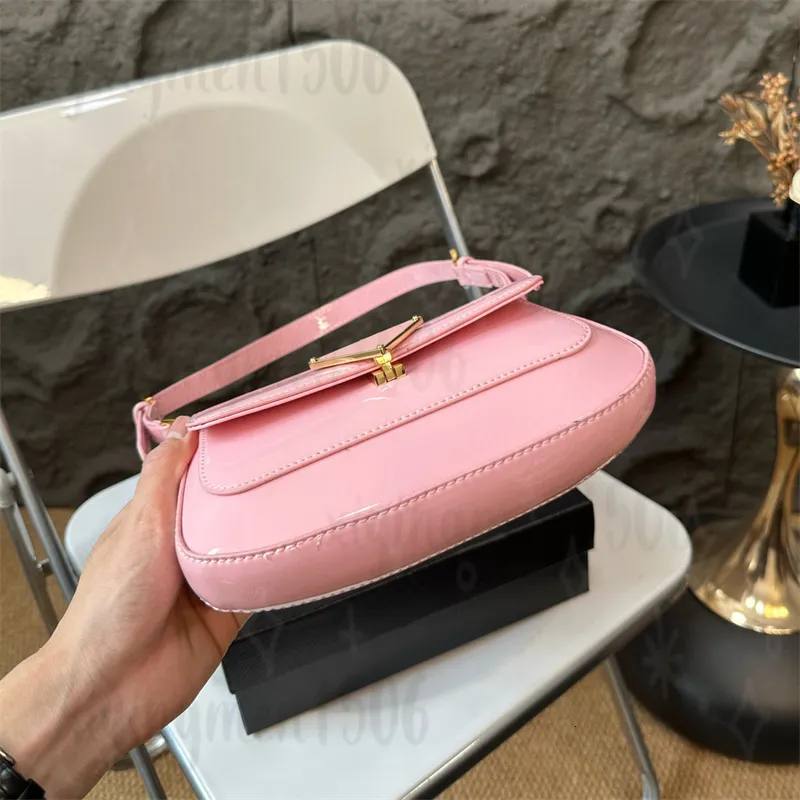 Prada Cleo Patent-leather Shoulder Bag in Red Lyst UK