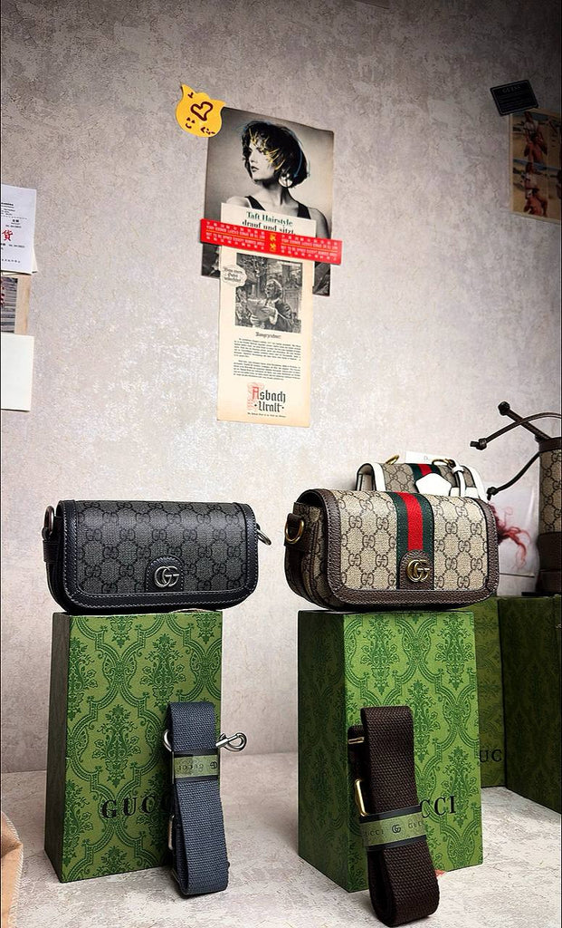 Gucci Mini Ophidia GG Shoulder Bag