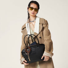 Load image into Gallery viewer, Miu Miu logo-embossed leather shoulder bag