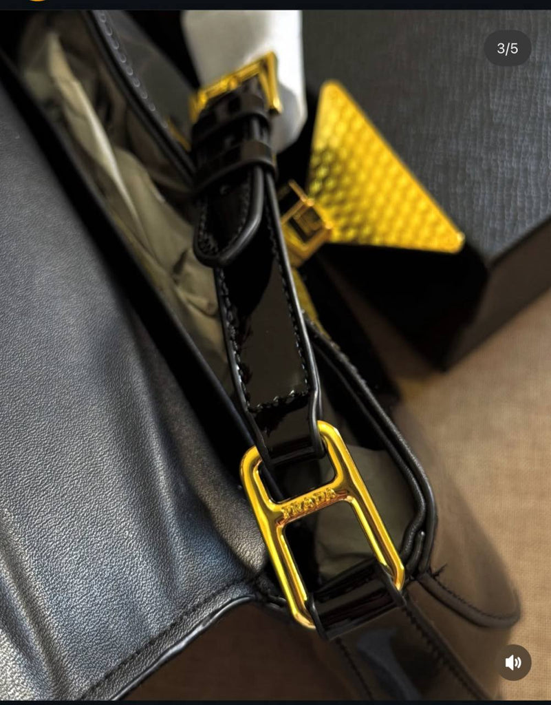 Prada Cleo Patent-leather Shoulder Bag in Red Lyst UK